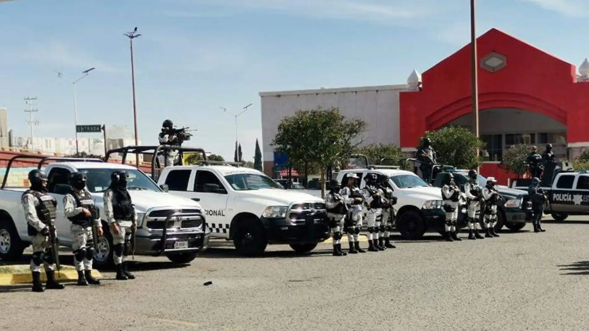 Elementos de la guardia nacioanl en Zacatecas